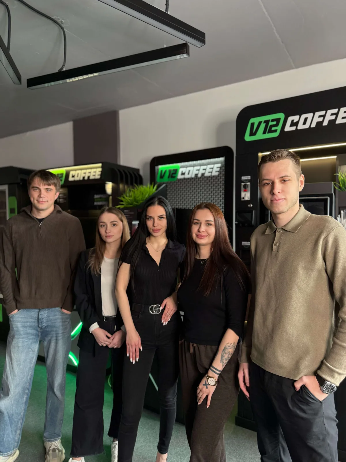Керівники ключових напрямів V12 Coffee
