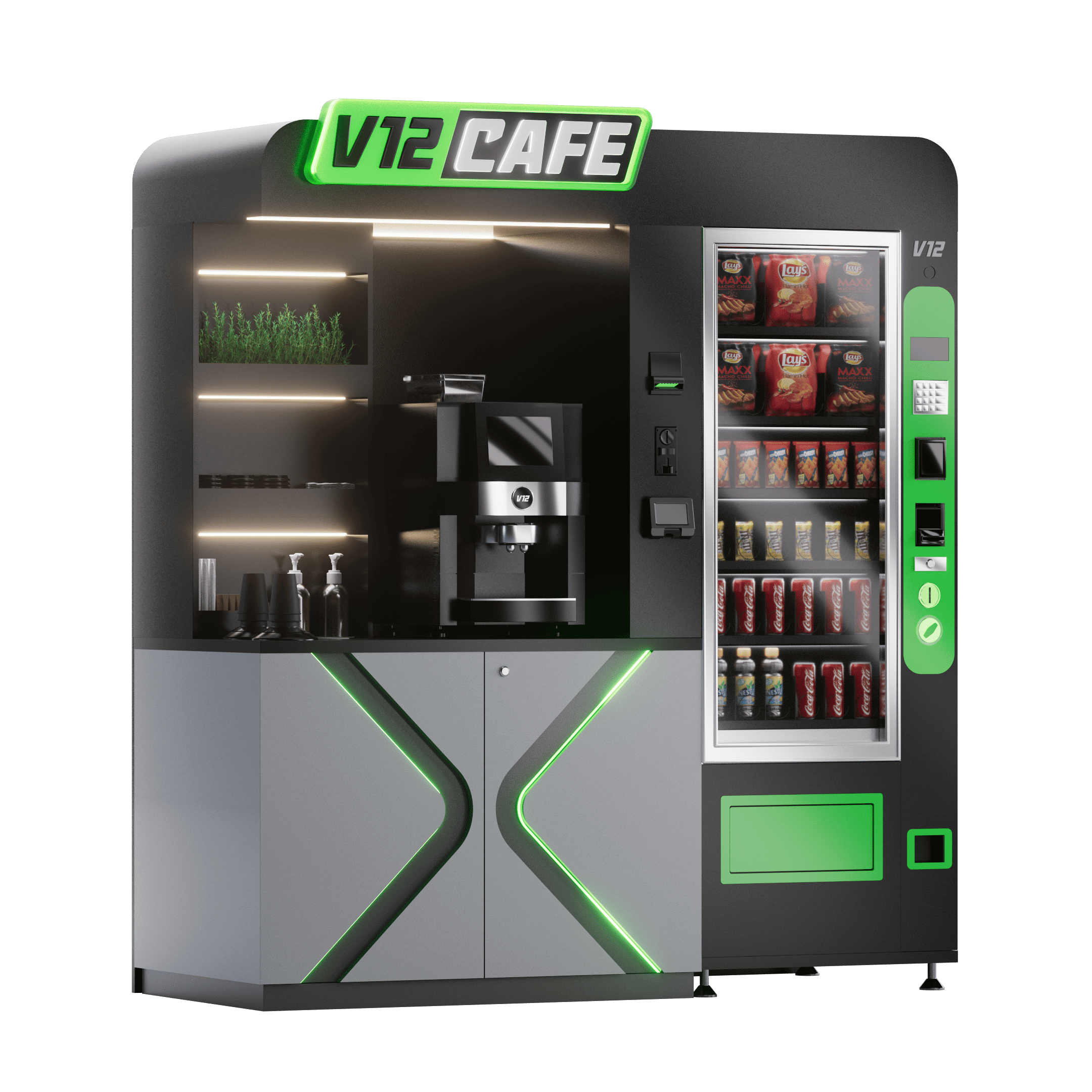 Кофейный комплекс V12 Cafe - S