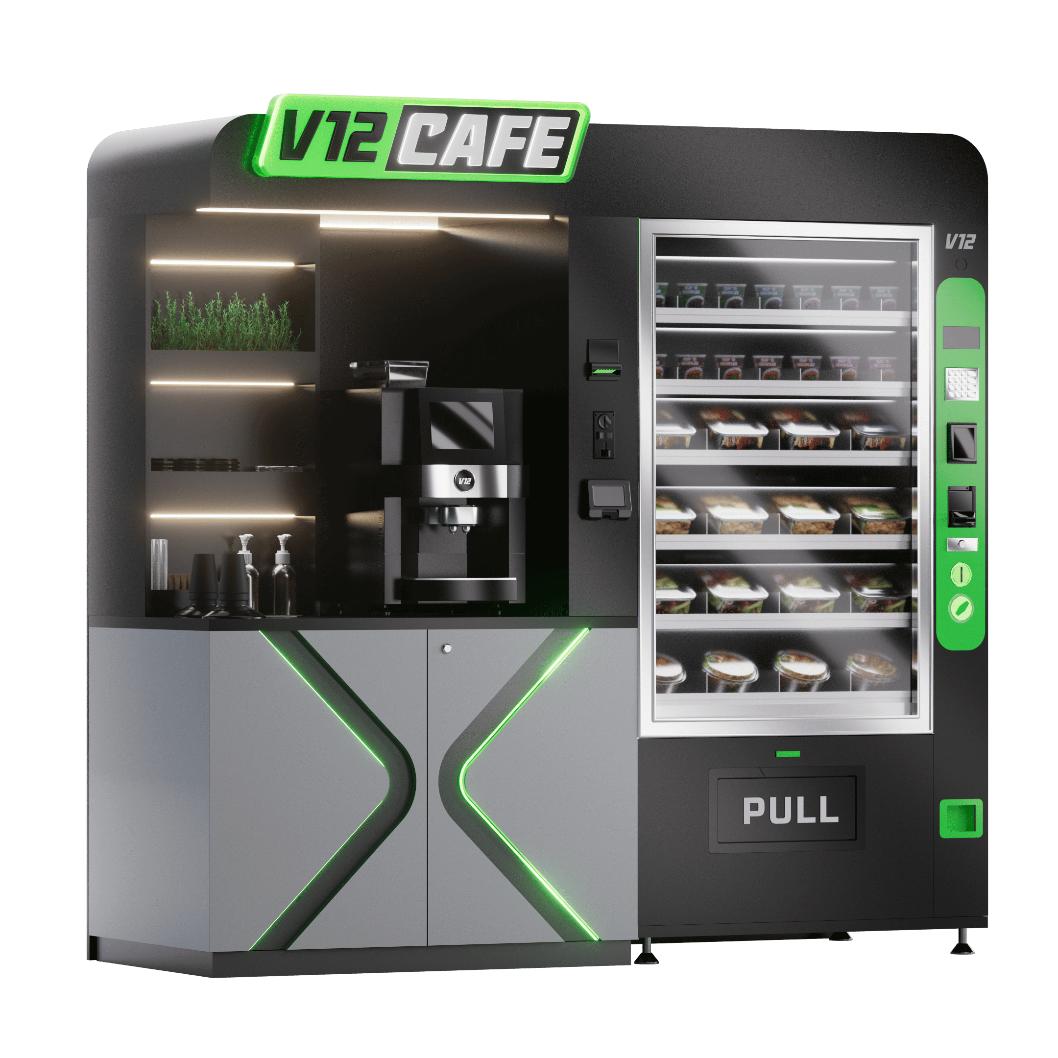 Кавовий комплекс V12 Cafe - L