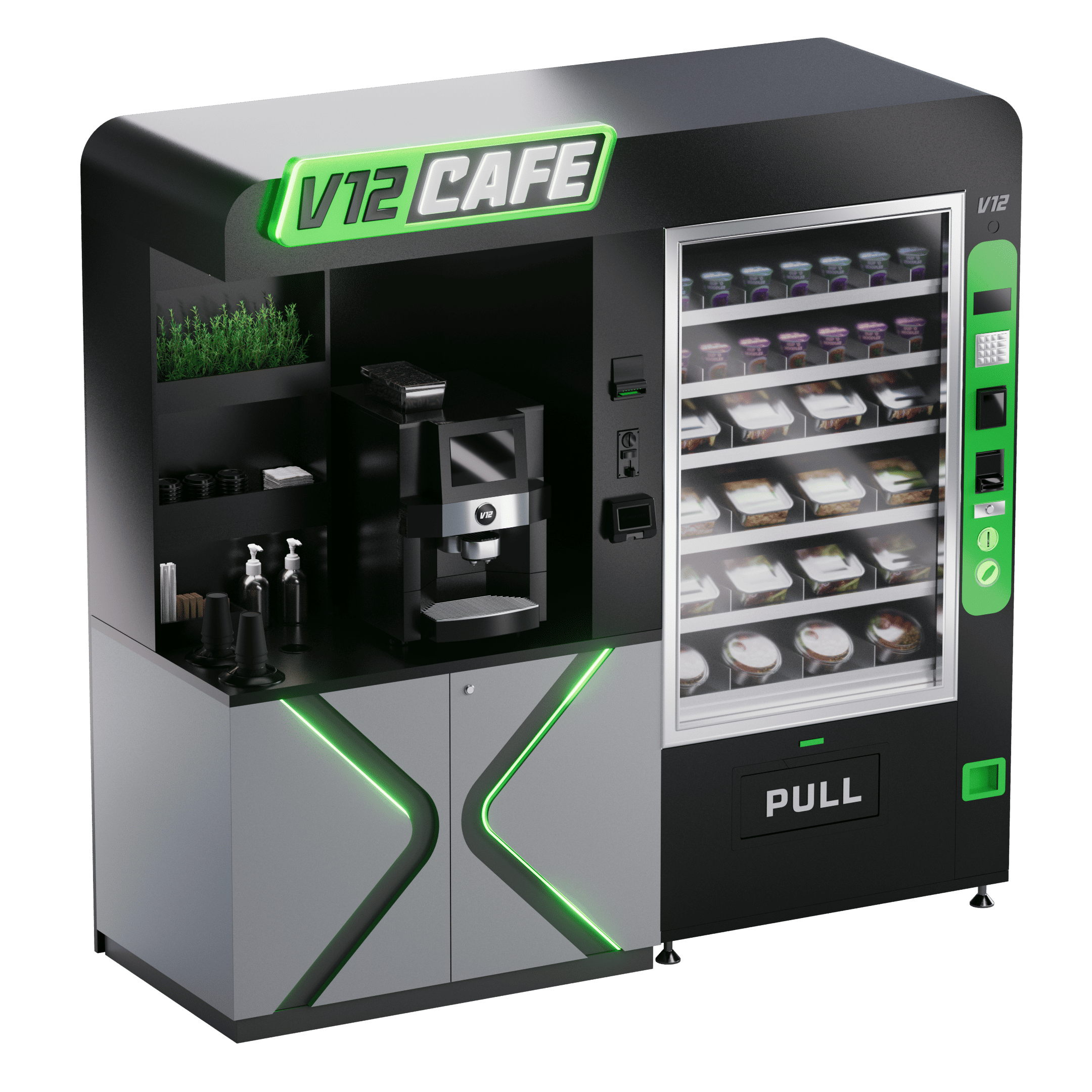 Кавовий комплекс V12 Cafe - L