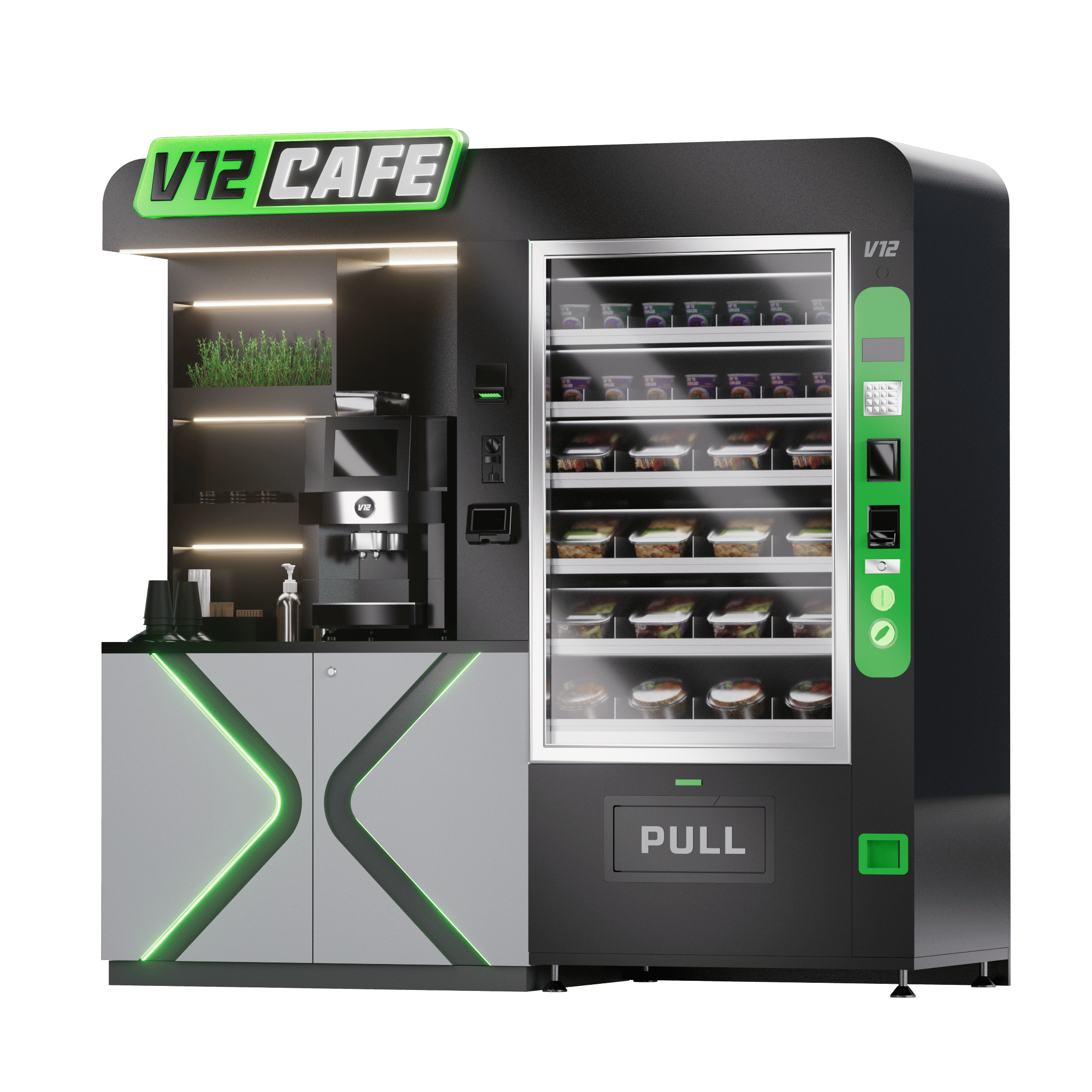 Кавовий комплекс V12 Cafe - L