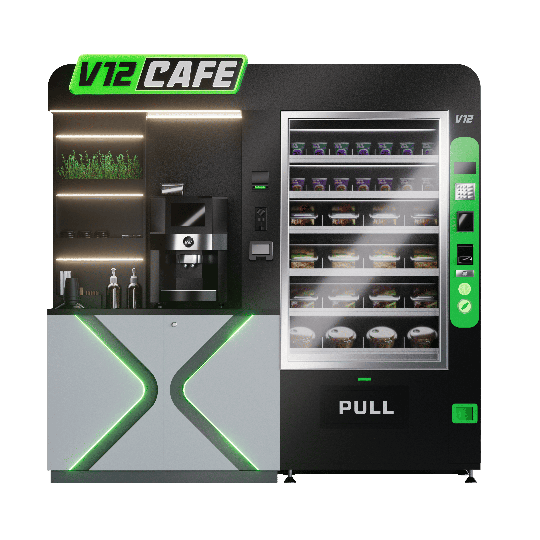 Кофейный комплекс V12 Cafe - L