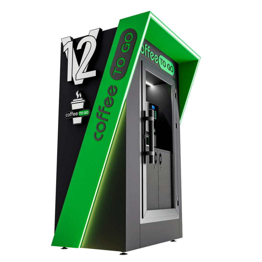 КАВ'ЯРНЯ САМООБСЛУГОВУВАННЯ V12 LIGHT RHEAVENDORS CINO COMPACT eC