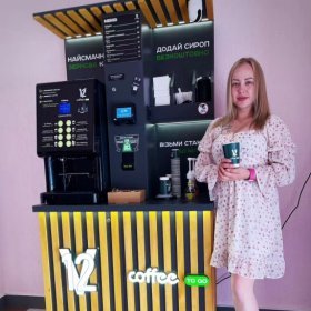 Франшиза кав’ярні самообслуговування відкрий у своєму місті